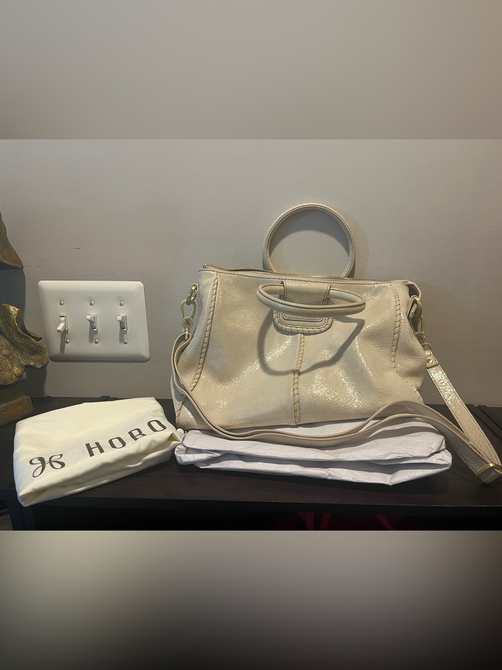 HOBO Sheila Sand Shimmer NWOT